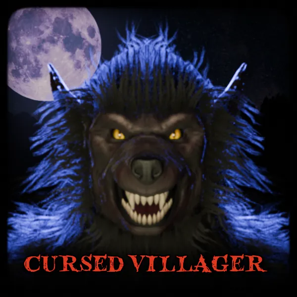 Werewolf character from the Cursed Village avatar set